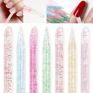 Manicure Pedicure Plastic Sticks 50pcs