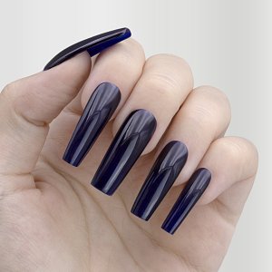 Nail Gel Polish No 224 Blue Black 10ml