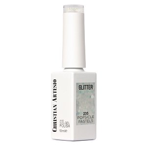 Shellac UV& Led No 235 durchsichtig irisierende Pailletten, 10ml