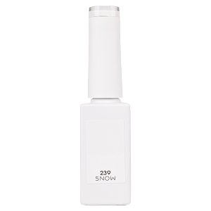 Nail Gel Polish Snow No 239 White 10ml