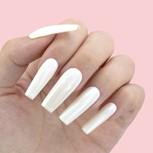 Nail Gel Polish Snow No 239 White 10ml
