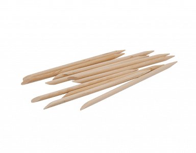 Manicure Pedicure Wooden Sticks 10.3cm 10pcs