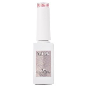 Ημιμόνιμο Βερνίκι Νυχιών Blushing Glitz Νο 249 Ροζ Glitter 10ml