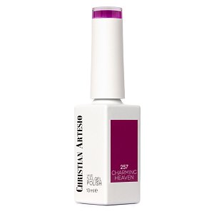 Nail Gel Polish Charming Heaven No 257 Purple 10ml