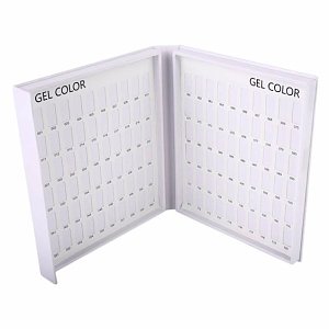 Nail Art Color Display Chart 120 places White