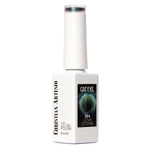 Shellac UV& Led No 284 Schwarz Grun Cat Eye, 10ml