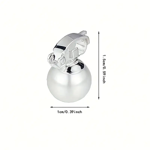 Decorative Pearl Hair Clips Set 10pcs