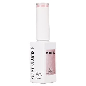 Ημιμόνιμο Βερνίκι Νυχιών Bubble Gum Glam Νο 290 Ροζ Μεταλικό 10ml