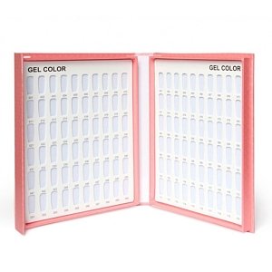Nail Art Color Display Chart 120 places Pink