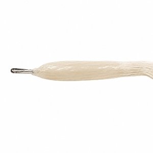 Nano Ring Hair Extensions Natural Hair #SILVER Blonde 50cm 10pcs
