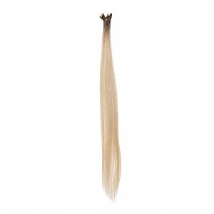 Nano Ring Hair Extensions Natural Hair #AB Blonde Ombre 50cm 10pcs
