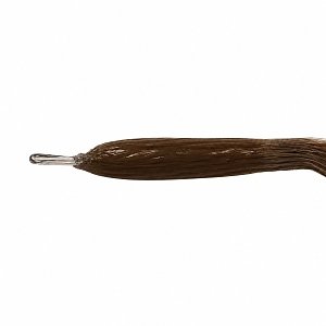 Nano Ring Hair Extensions Natural Hair #2 Brown 50cm 10pcs