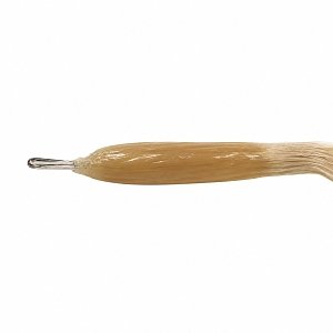 Nano Ring Hair Extensions Natural Hair #8 Blonde 50cm 10pcs