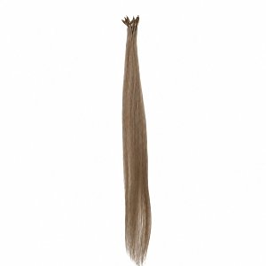 Nano Ring Hair Extensions Natural Hair #5A Ash Blonde 50cm 10pcs