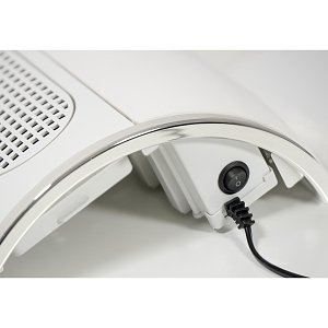 Nail Dust Absorber with 3 Fans White