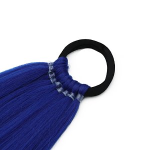 Hair Ponytail for Braid or Straight 65cm Blue & Blue
