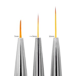 Nail Art Brush Thin Bristle 0.9cm
