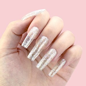 Shellac UV& Led No 324 Silber Glitter Irisierend, 10ml