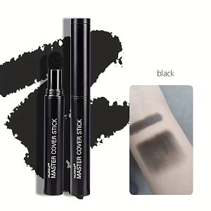 Hair Cover Stick for White Roots, Thinning Spots & Hairline Correction – Natural Black