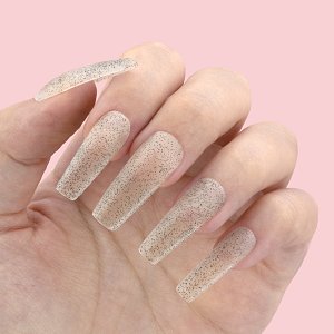 Nail Gel Polish Top Matte No Wipe Dots No 334 10ml