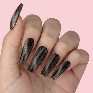 Nail Gel Polish No 352 Silver Cat Eye Holo 10ml