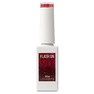 Nail Gel Polish Flashy No 354 Pink/Fuchs Glitter 10ml