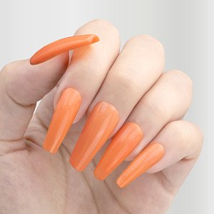 Nail Gel Polish No 359 Orange Glow in the Dark 10ml