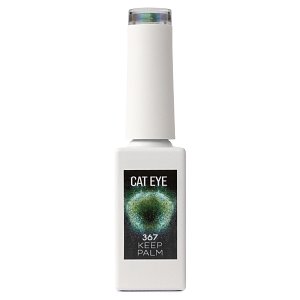 Shellac UV& Led Halte die Palme Νο 367 Schwarz mit Grun Cat Eye 10ml