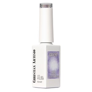 Ημιμόνιμο Βερνίκι Νυχιών Pink Horizons Νο 370 Απαλό Μωβ Shimmer Cat Eye 10ml