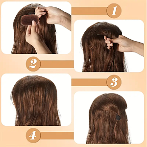 Black Hair Volume Clips