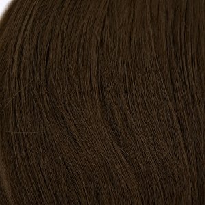 Pferdeschwanz Glatt Echthaar 60cm 100g Braun #2