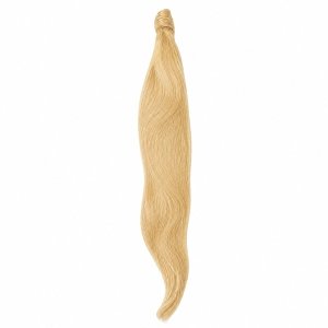 Pferdeschwanz Glatt Echthaar 60cm 100g Blond #24