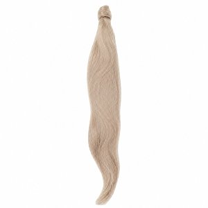 Pferdeschwanz Glatt Echthaar 60cm 100g #Grau