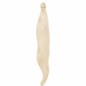 Pferdeschwanz Glatt Echthaar 60cm 100g #Silber