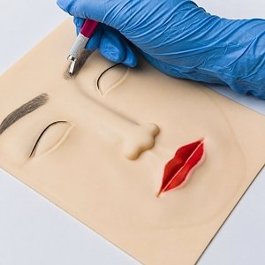 3D Silicone Face for Practice