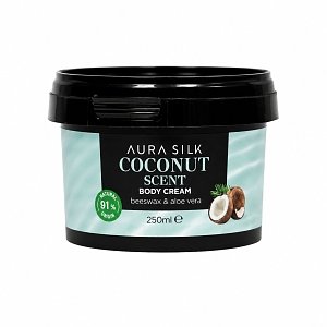 AuraSilk Korpercreme Kokosnuss 250ml