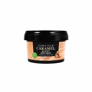 AuraSilk Korpercreme Karamell 250ml