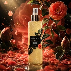 AuraSilk Korperspray Body & Hair Mist Camellia 200ml