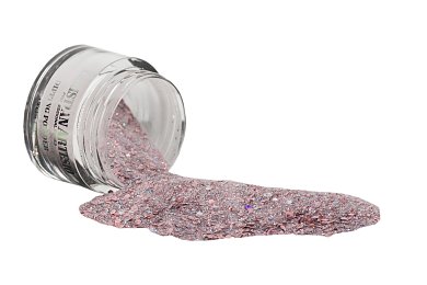 Rosa Glitzer-Pailletten Dip Powder No 49, 28g