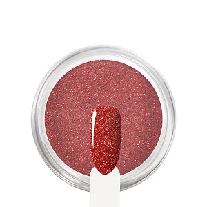 Dipping powder No 14 Red Glitter 28g