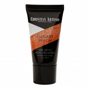 Acrygel Elegant Peach Glitter No 013 30g