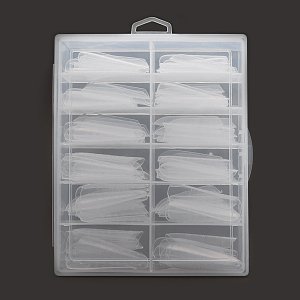 Dual form Tips Russian Almond 120pcs