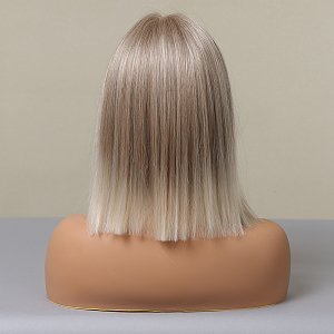 Synthetic Hair Wig Blonde Long
