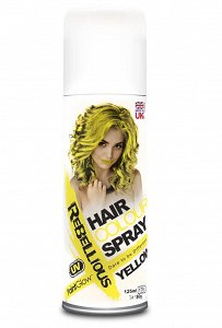Rebellious Hair Dye Spray Yellow 125ml
