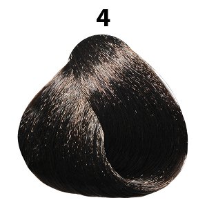 Hair Color Cream No. 4 Brown 100ml