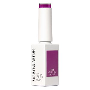 Nail Gel Polish No 406 Dark Purple 10ml