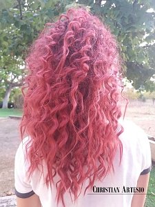 Hair Curling Wand for Very Intense Curls 9mm