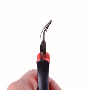 Curved Micro Ring Extension Pliers – For Application & Removal