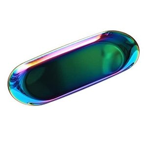 Nail Tool/Accessories Placement Plate Chameleon Oval Shape