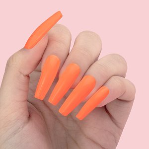 Nail Gel Polish No 422 Neon Orange 10ml